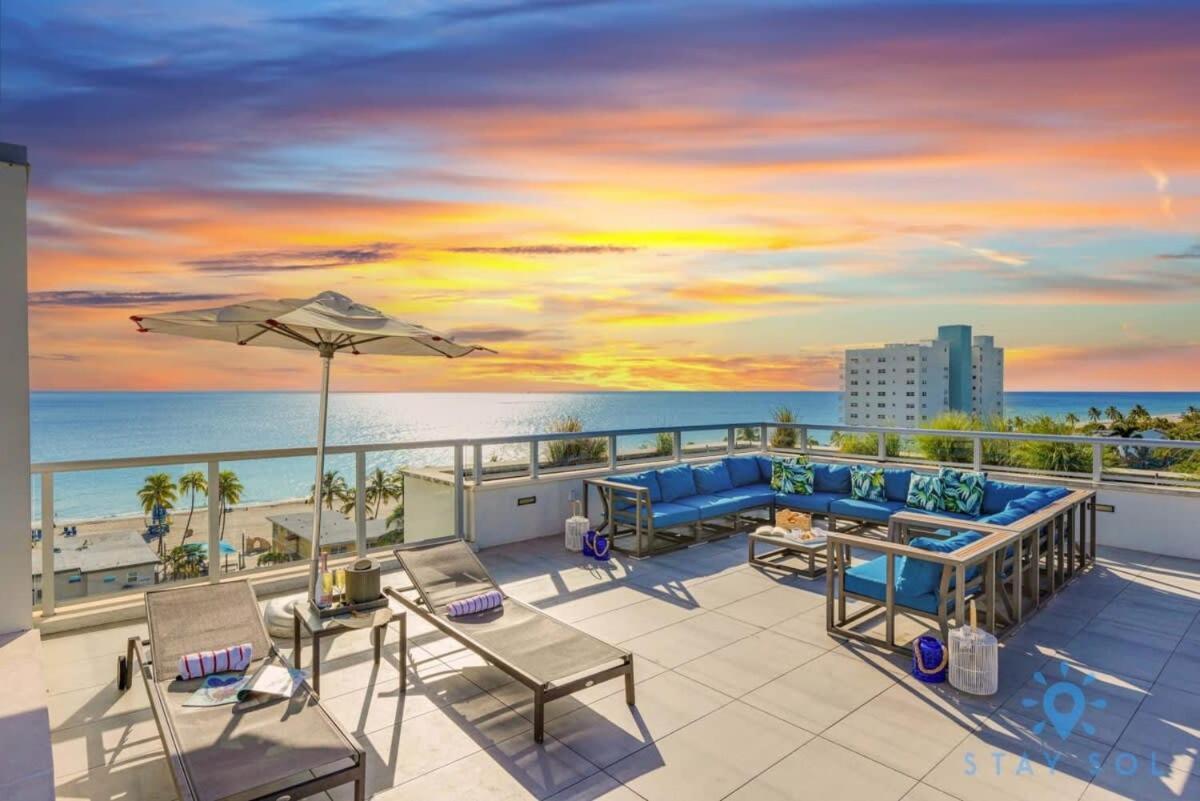 Perfect Relax - Rooftop Pool - Gym - Hot Tub Hollywood Esterno foto